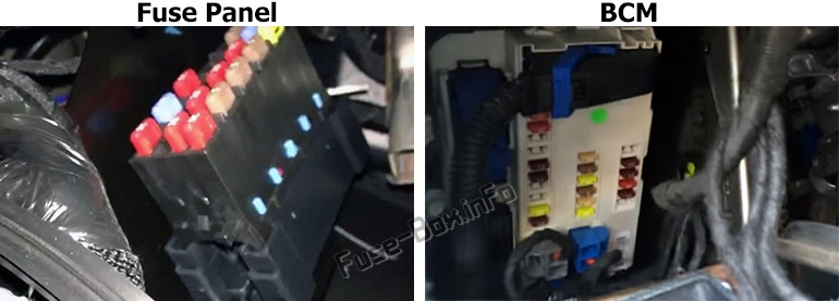 Sigortaların yolcu bölmesindeki yeri: Dodge Dart (PF; 2013-2016)