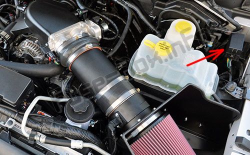 Yardımcı Röle Kutusu Yeri: Ford F-150 (2009, 2010, 2011, 2012, 2013, 2014)