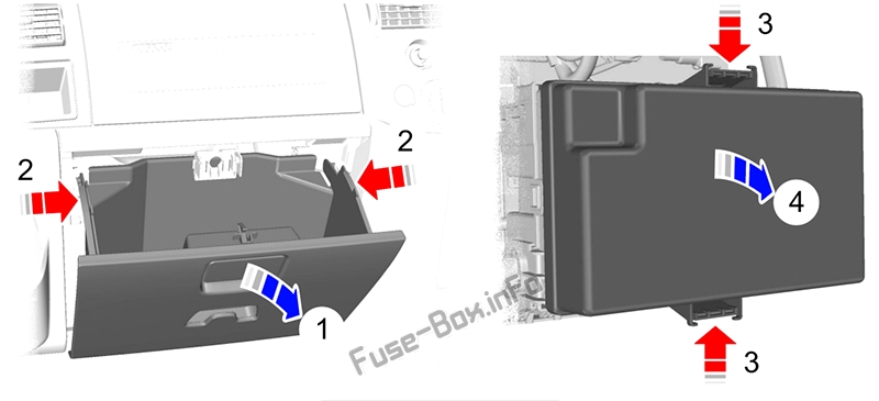 Standart röle kutusu konumu: Ford Transit (2007-2014)