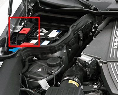 Motor ön sigorta kutusu: Mercedes-Benz SLS AMG (2011-2015)
