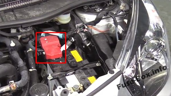 Sigorta bağlantı bloğu: Toyota iQ (2008-2015)